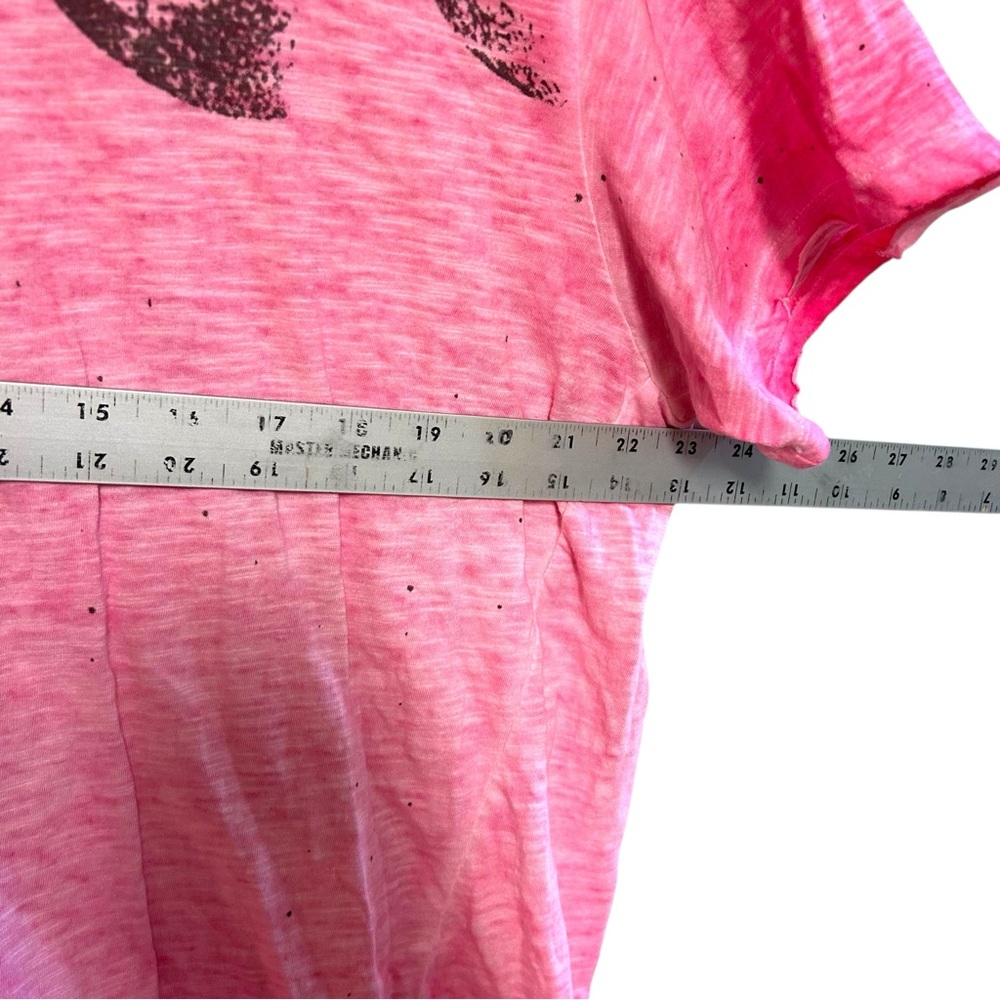 Magnolia pearl moon phase T-shirt orbital velocity graphic boyfriend distressed - Picture 13 of 16